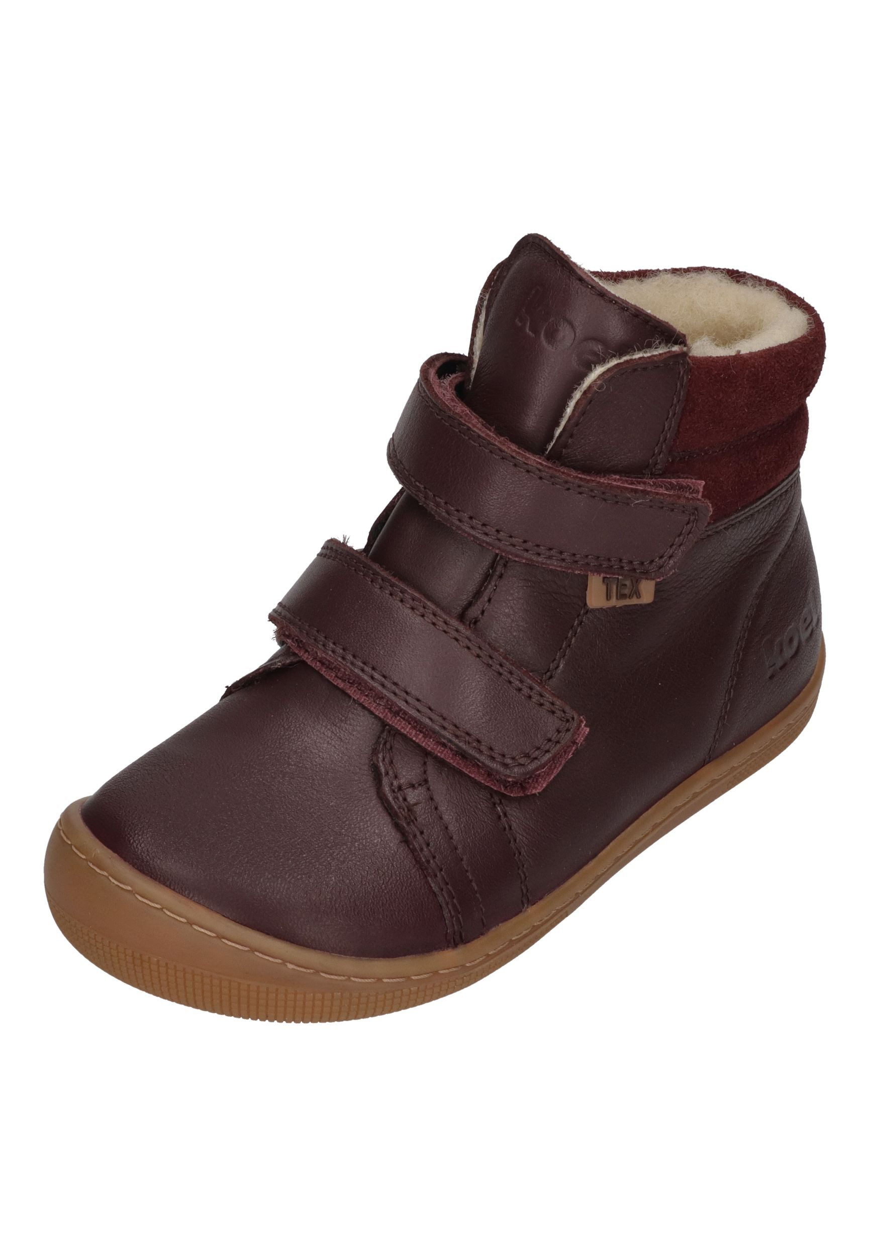KOEL DEMIL WOOL Barfußschuh Bordo