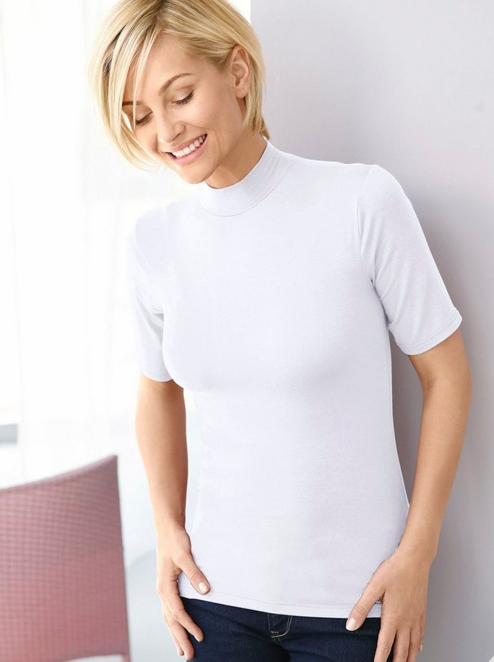 Witt Unterhemd Blazershirt Kurzarm (2-St)