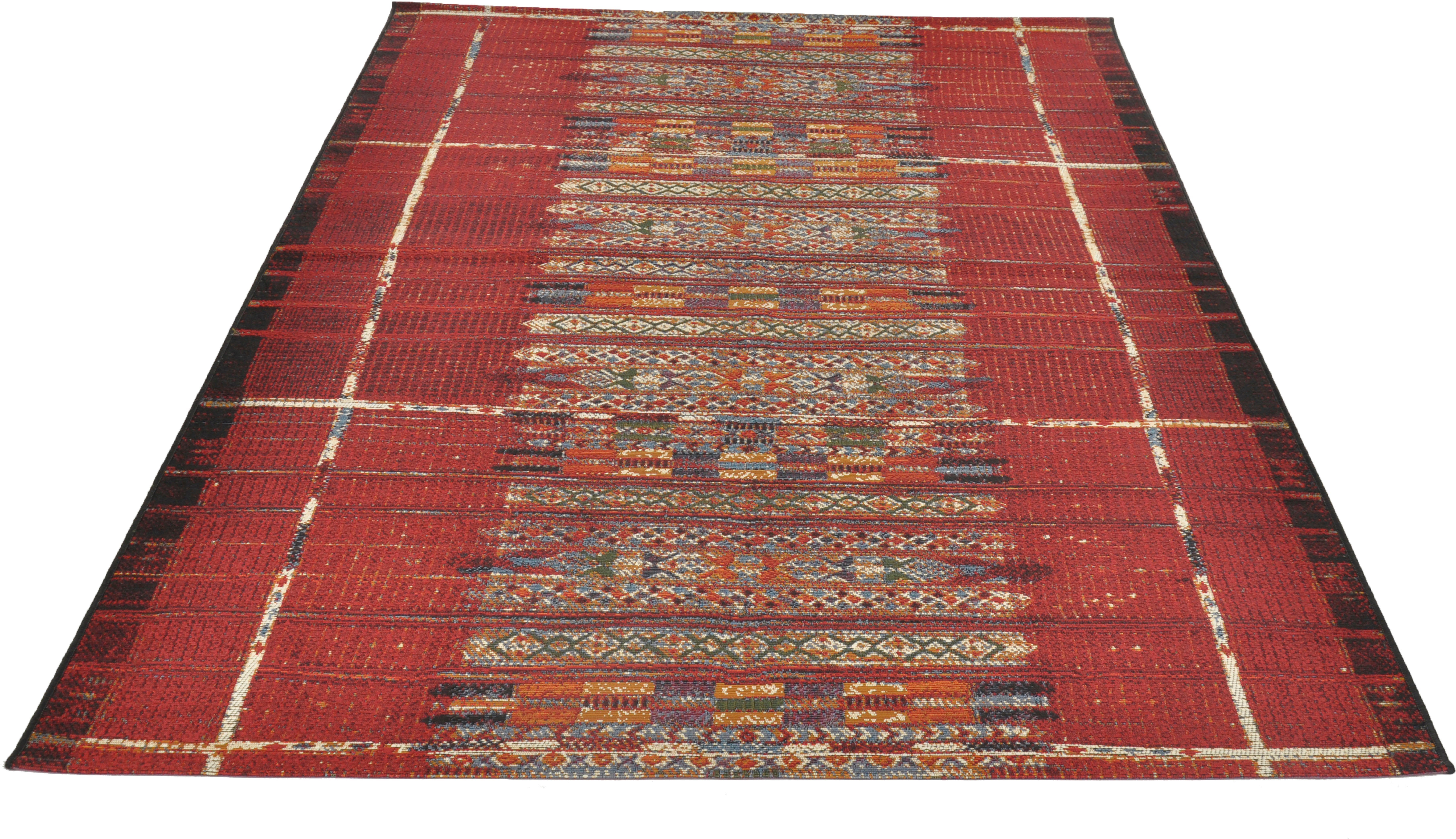 Teppich Outdoor-Africa und Flachgewebe, mm, Outdoor Gino Style, Höhe: 5 rechteckig, Ethno 38, In- Falcone, geeignet