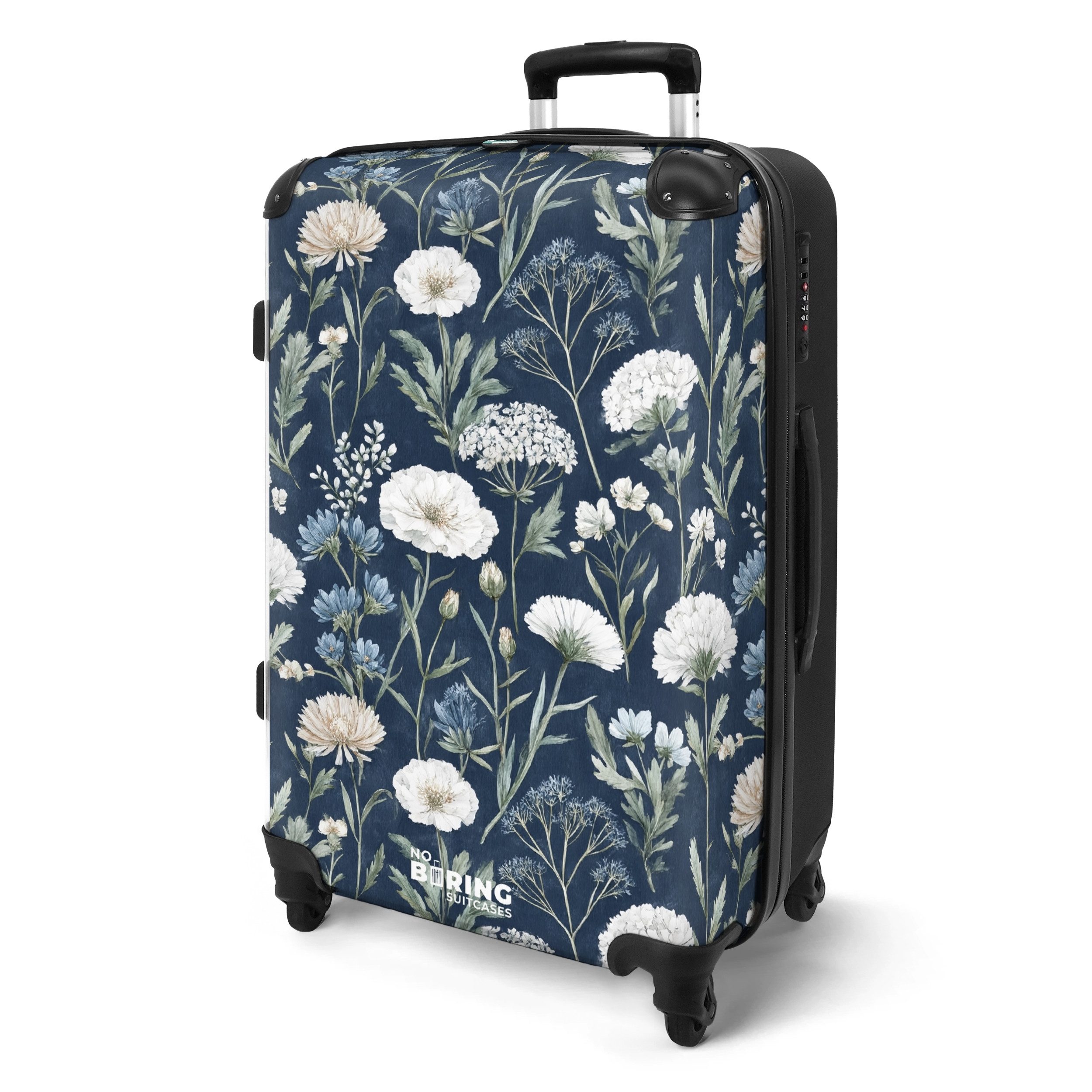NoBoringSuitcases.com© Hartschalen-Trolley mit leuchtende Räder - günstig online kaufen