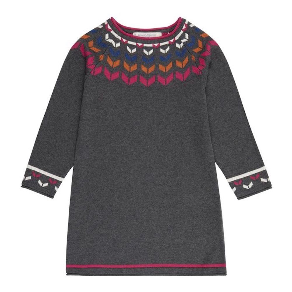 Strickkleid Sense Organics Langarm Strickkleid Marva