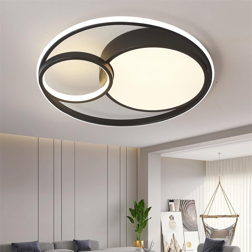 RWEUOQ Deckenleuchte Metall Deckenleuchte LED 3 günstig online kaufen