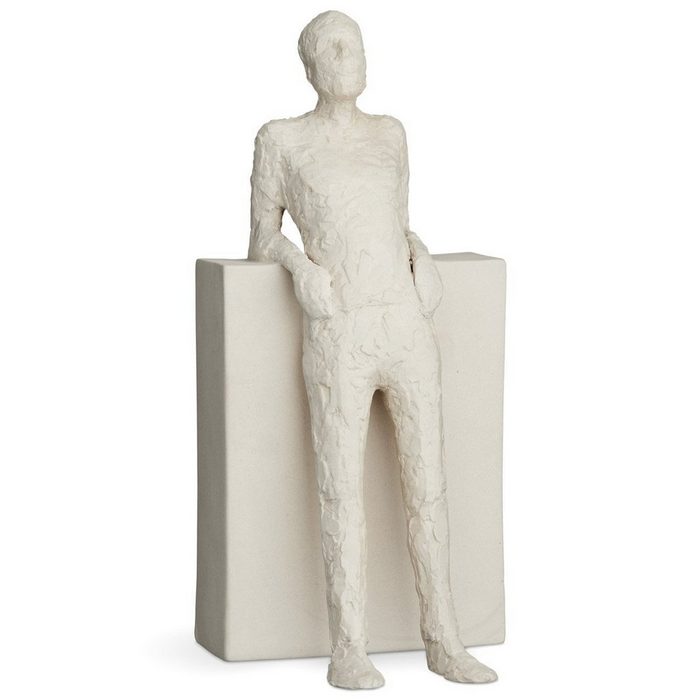 Kähler Dekofigur The Hedonist (Der Lebenskünstler); Keramik Skulptur aus der 'Character' Serie von Bildhauerin Malene Bjelke