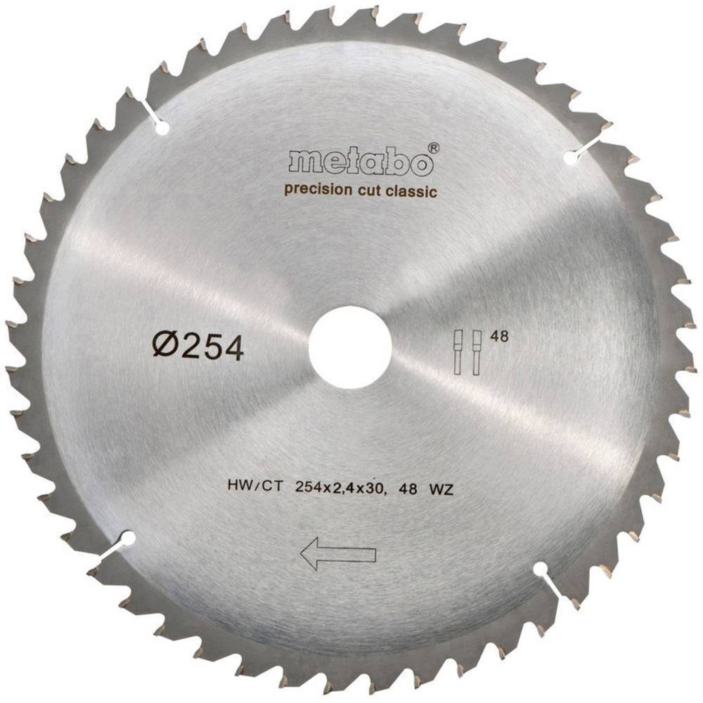 metabo Kreissägeblatt Kreissägeblatt HW/CT 254 günstig online kaufen
