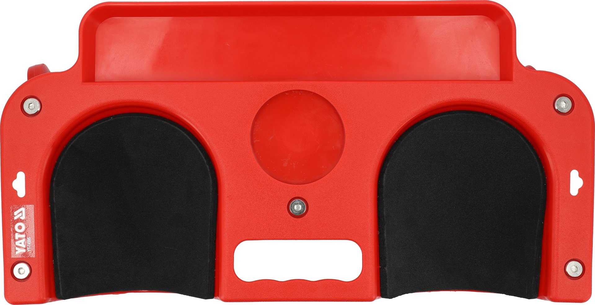 TRIZERATOP Knieschutz Mobiler Knie-Rollwagen mit Magnetfach