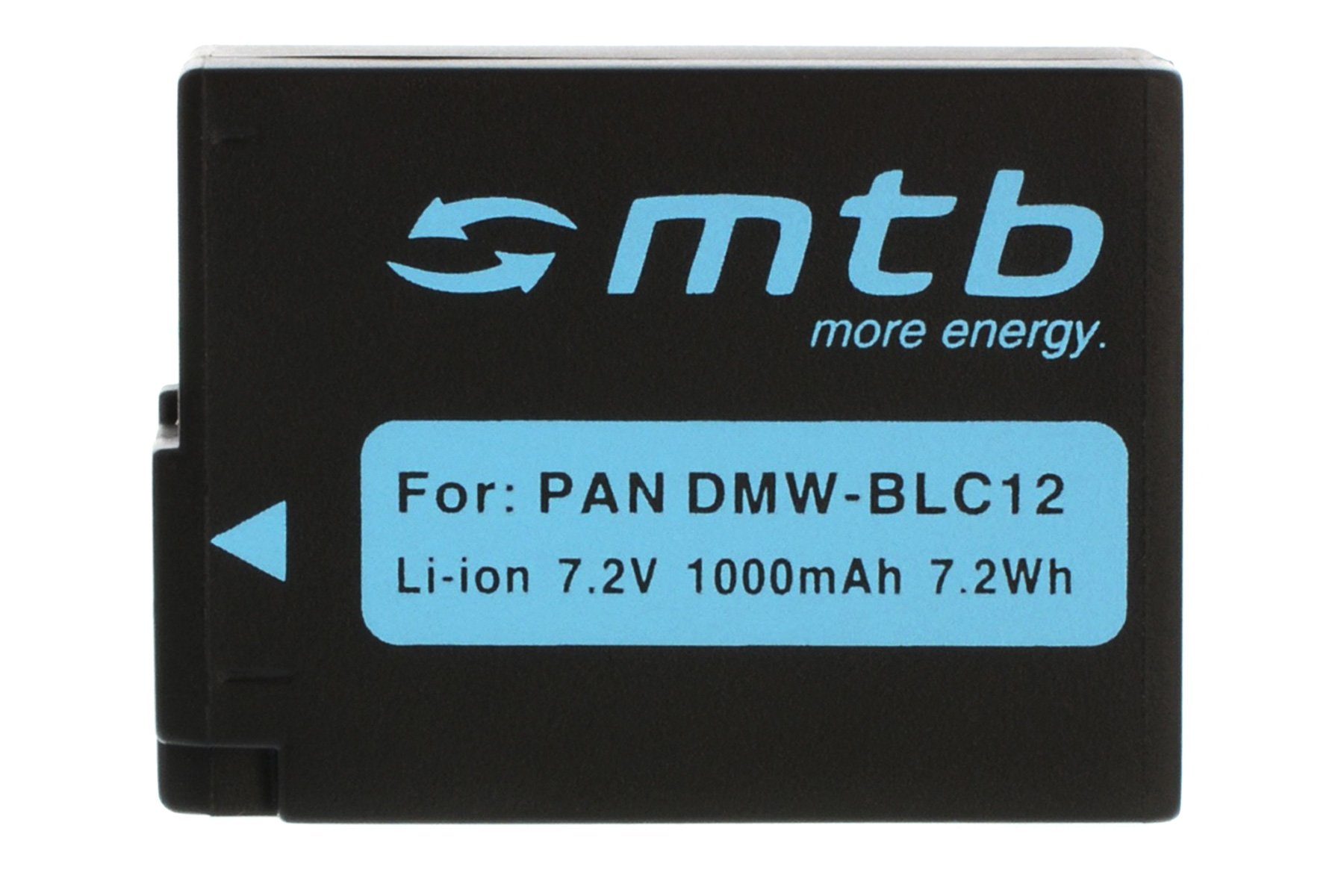 [BAT-262 mAh mtb passend FZ1000 Li-Ion] Lumix kompatibel für: Akku-Typ mit Kamera-Akku (7,2 FZ1000, more Panasonic - 1000 II, DMW-BLC12 Panasonic energy V), DMC-FZ200, FZ2000… FZ300,