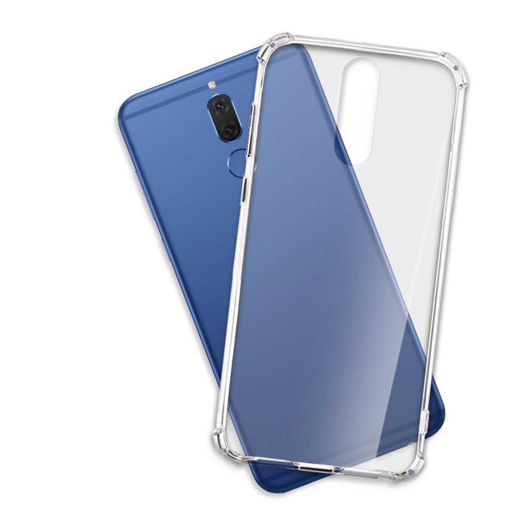 mtb more energy Smartphone-Hülle Clear Armor Case für Huawei Mate 10 Lite / G10, Transparente TPU Schutzhülle Case Backcover mit Anti-Shock Verstärkung