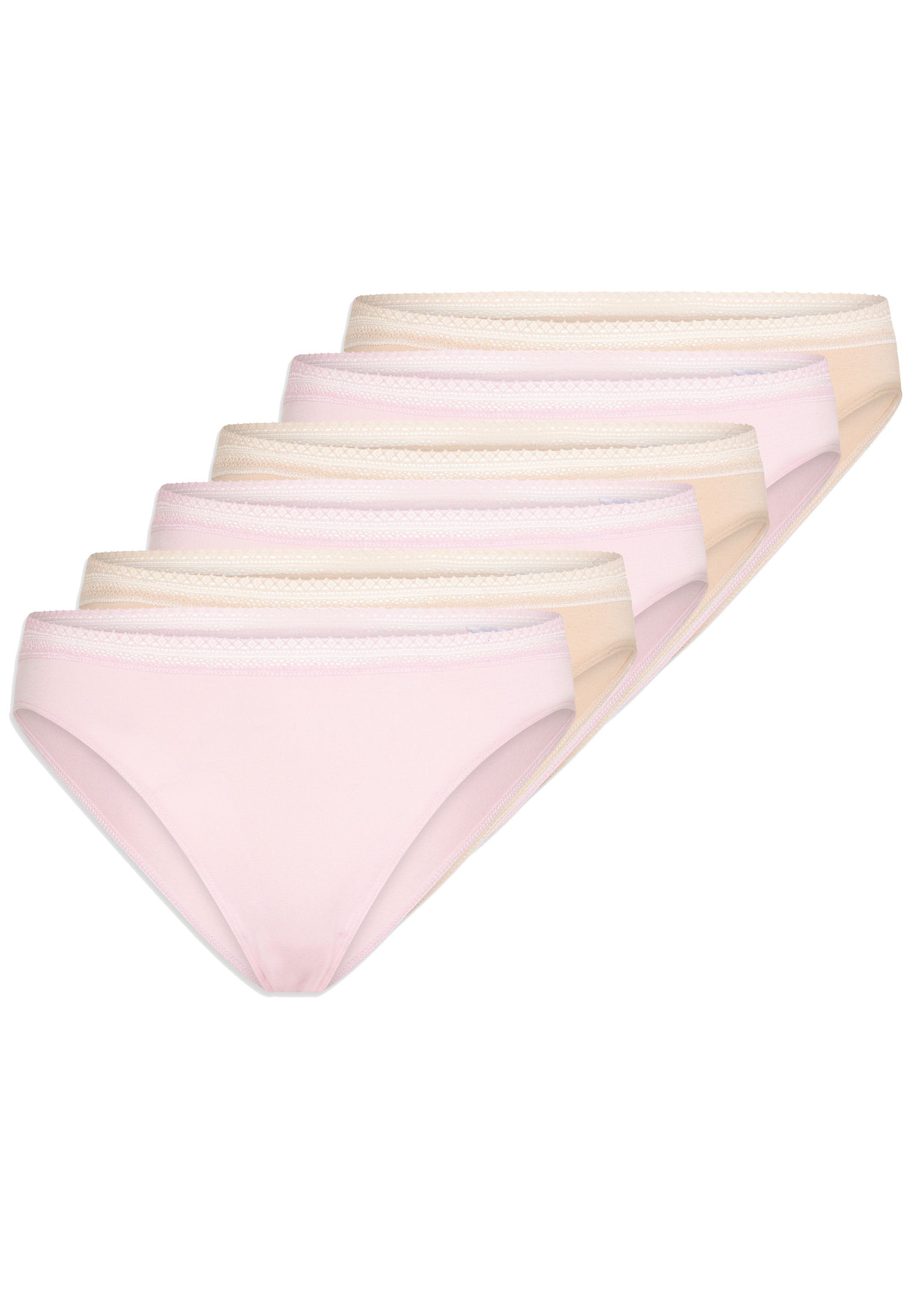 Rioslip 6er Pack Cotton Lace