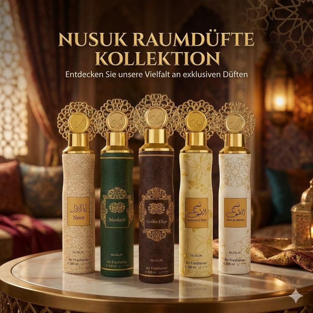Nusuk Eau de Parfum Nusuk arabische Duft Sprays - 300ml