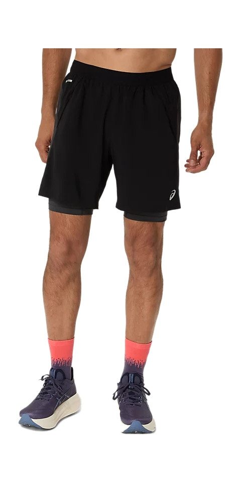 Asics Laufshorts Asics Herren Road 2-in-1 7 Inch Шорты