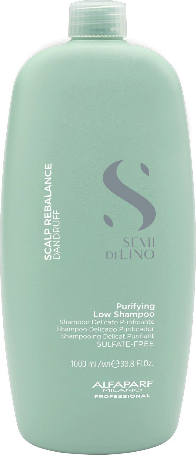 Alfaparf Haarshampoo Semi di Lino Scalp Rebalance Purifying Low Shampoo 1000 ml