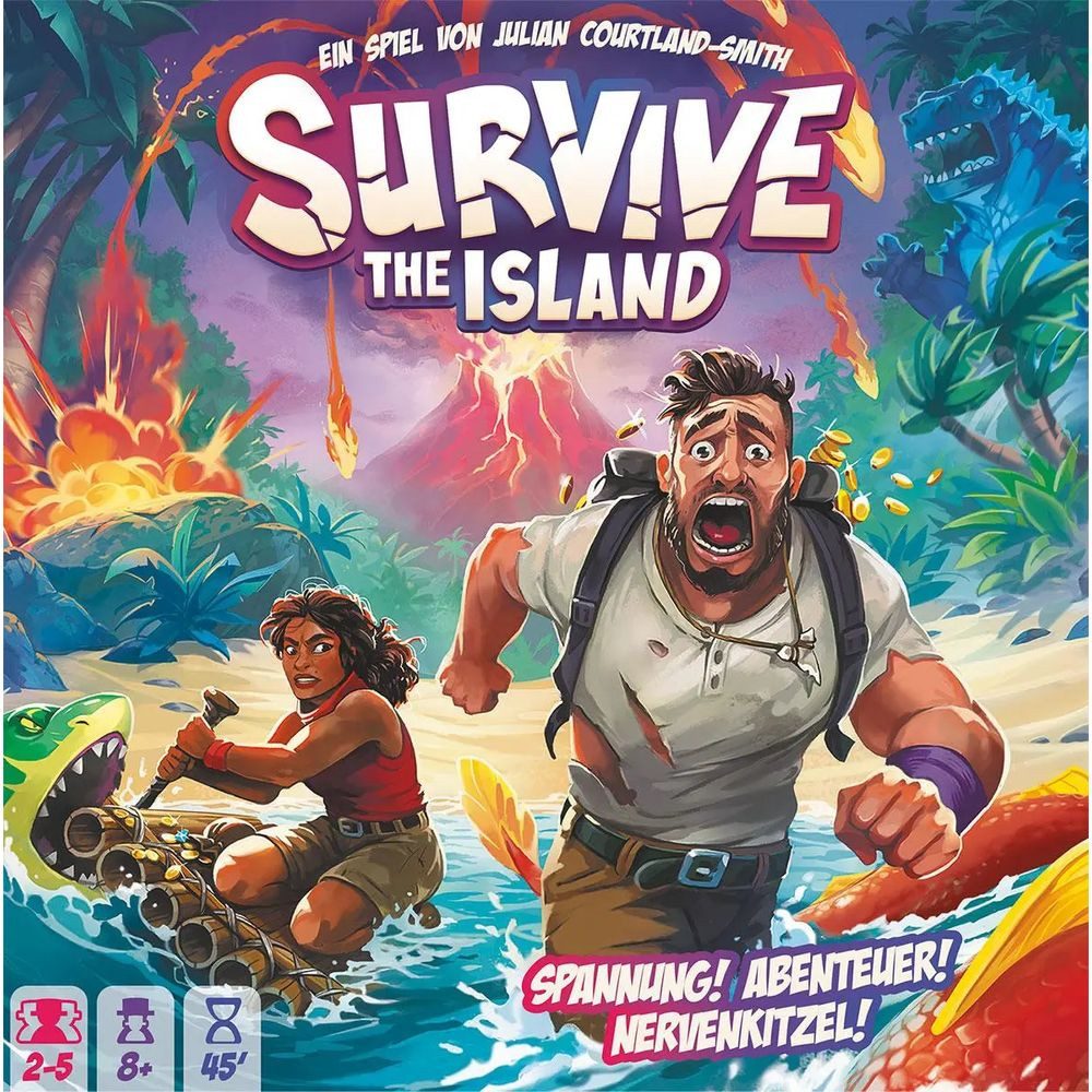 Asmodee Spiel Survive the Island