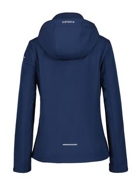 Icepeak Softshelljacke D SOFTSHELLJACKE BRENHAM mit hohem Stehkragen