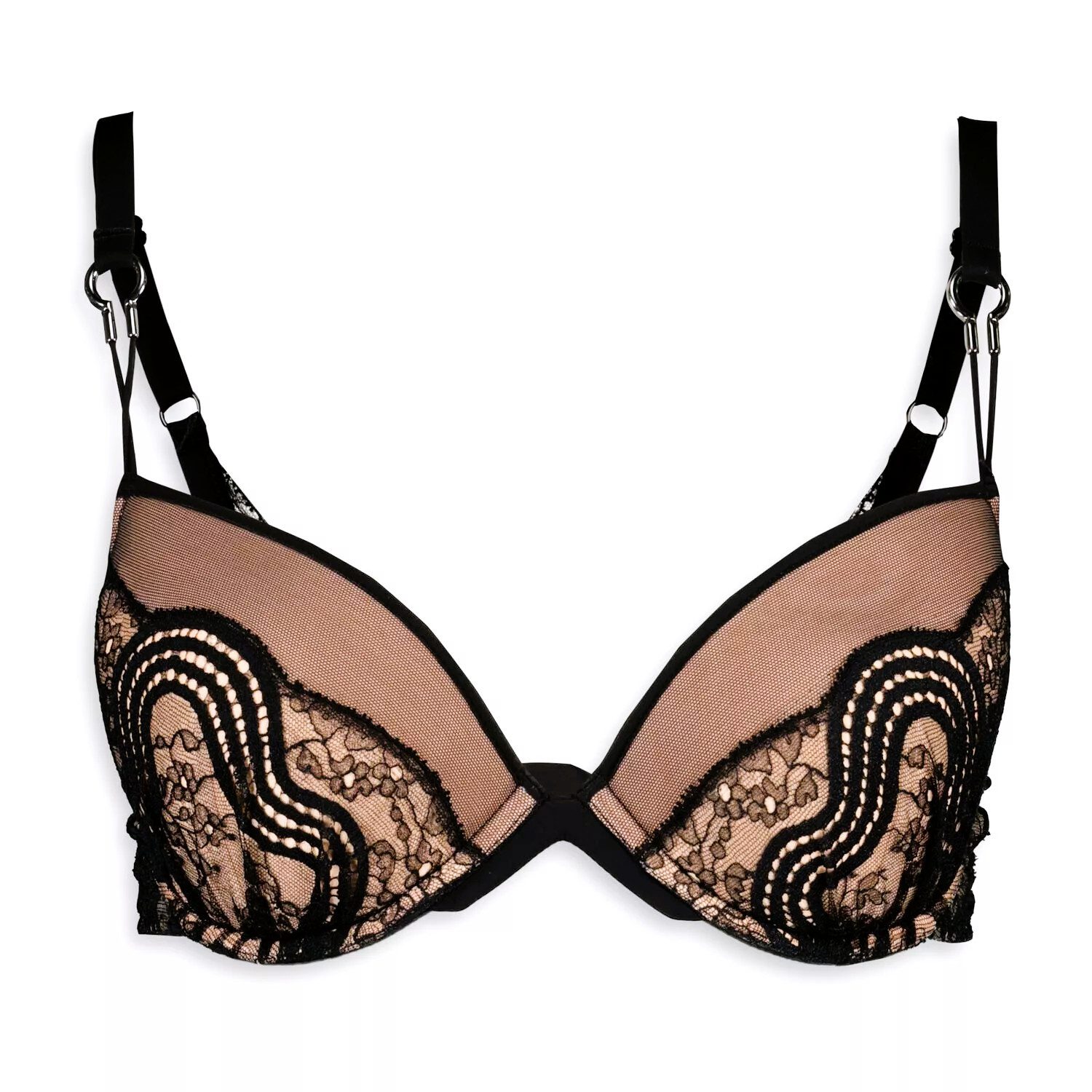 Chantelle Set: Push-up-BH Chantelle Damen BH, Chantelle X HYPNOTIC PUSH UP FOAM T06F20-011 BH