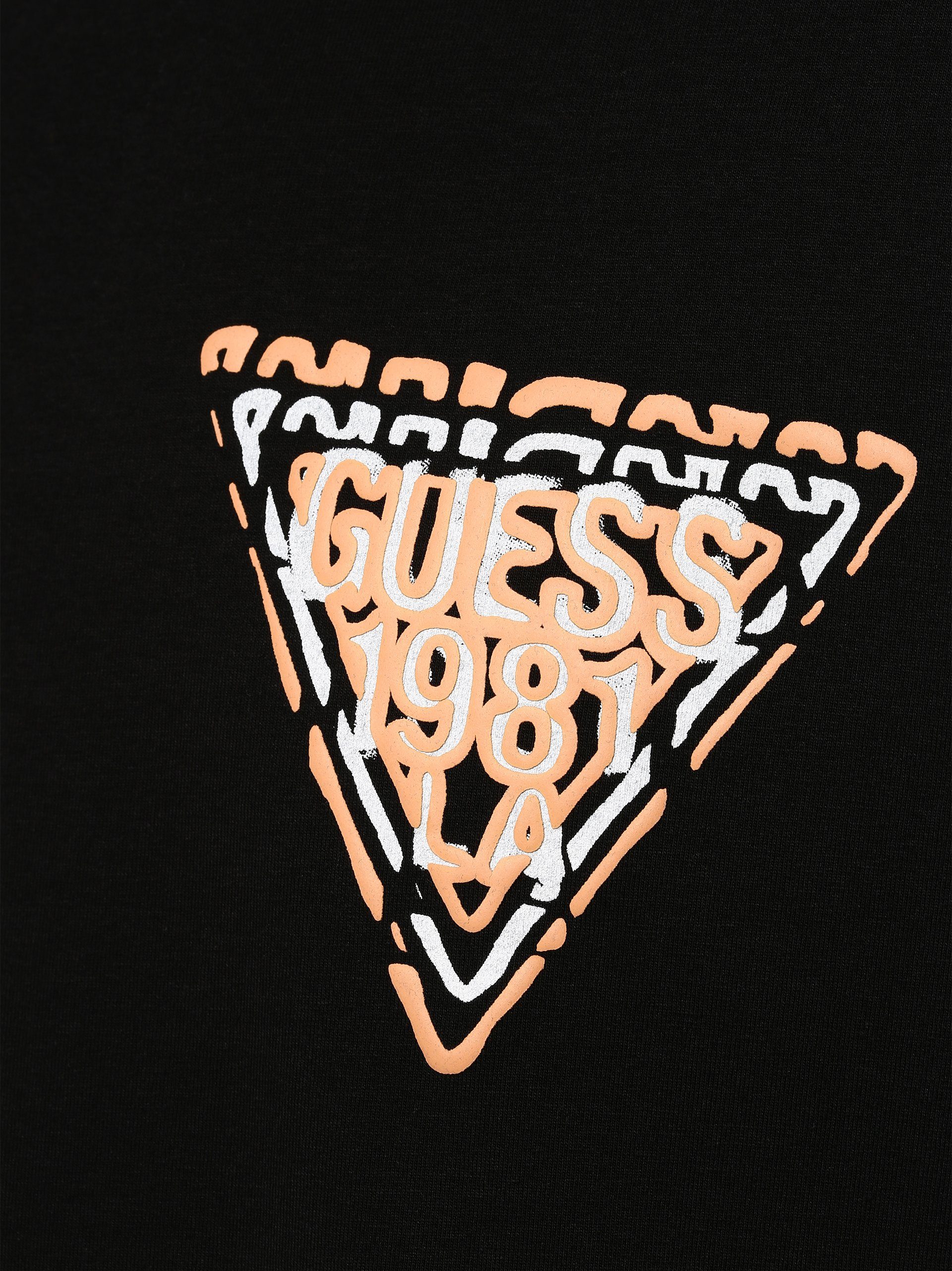 schwarz Guess T-Shirt