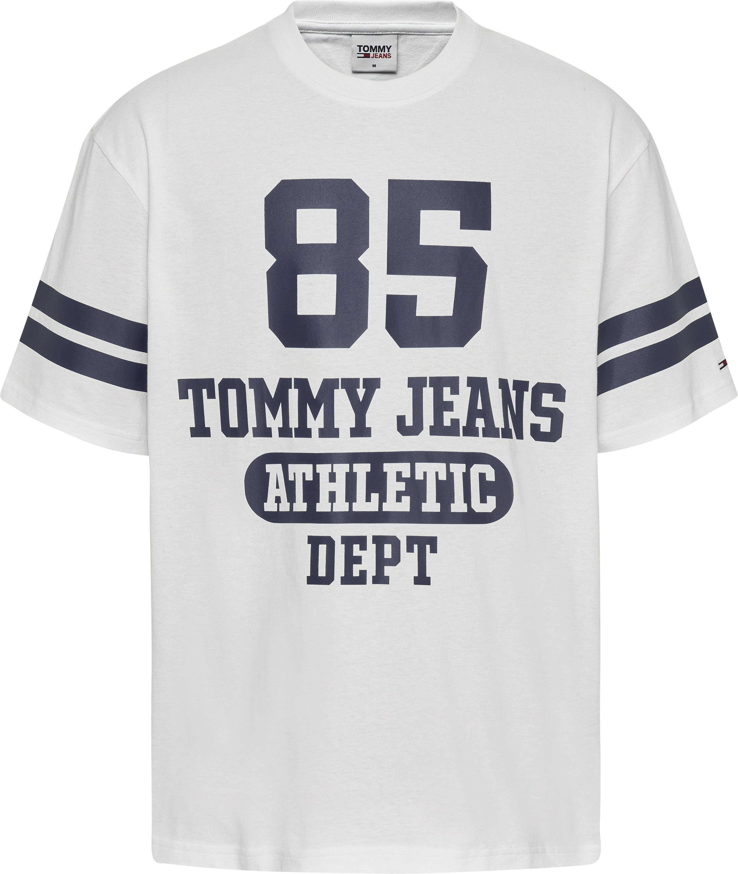 T-Shirt Jeans LOGO Tommy SKATER White 85 TJM COLLEGE