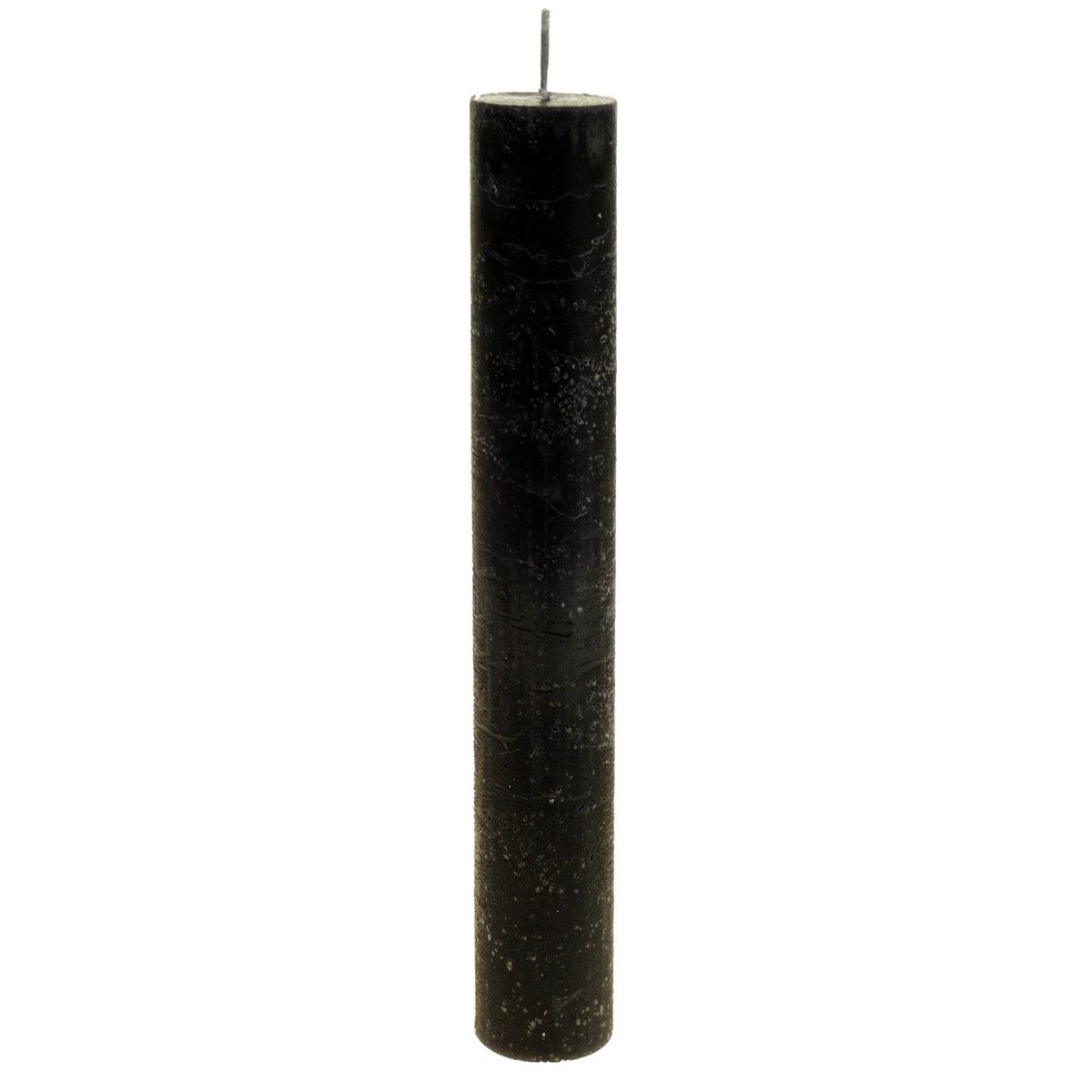 Florists Products Spitzkerze Durchgefärbte Stabkerzen Schwarz 34×240mm 4er-Set - Trendige, 4 Stück