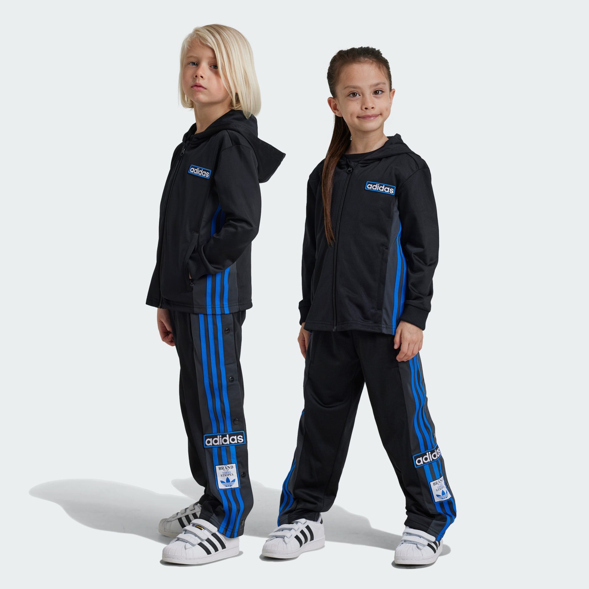 adidas Originals Trainingsanzug FULL-ZIP HOODIE SET KIDS