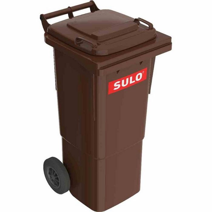 SULO Mülleimer Kunststoff-Müllgroßbehälter braun 60 l Kunststoff
