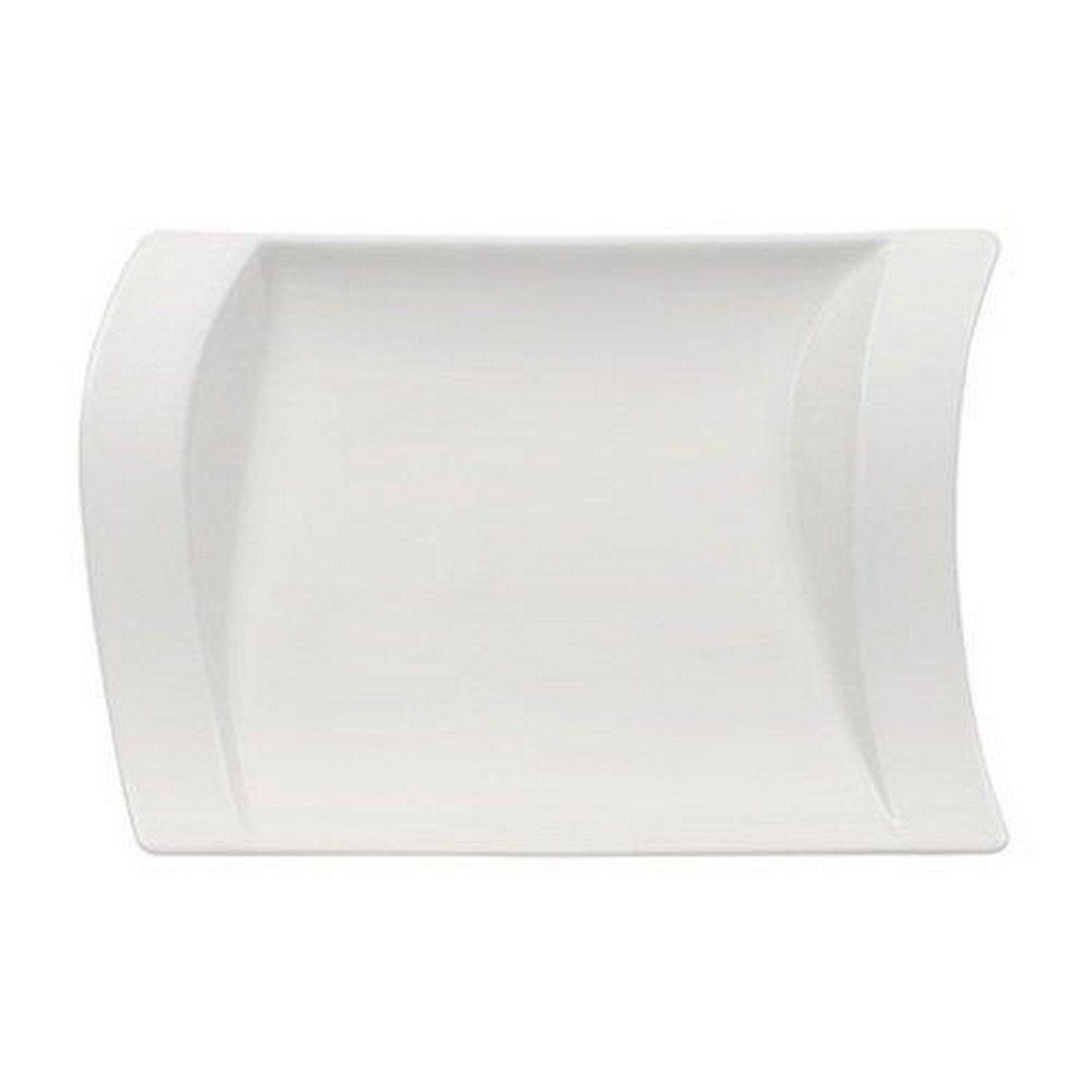 Villeroy & Boch Servierplatte New Wave, Porzellan, 21 x15 cm