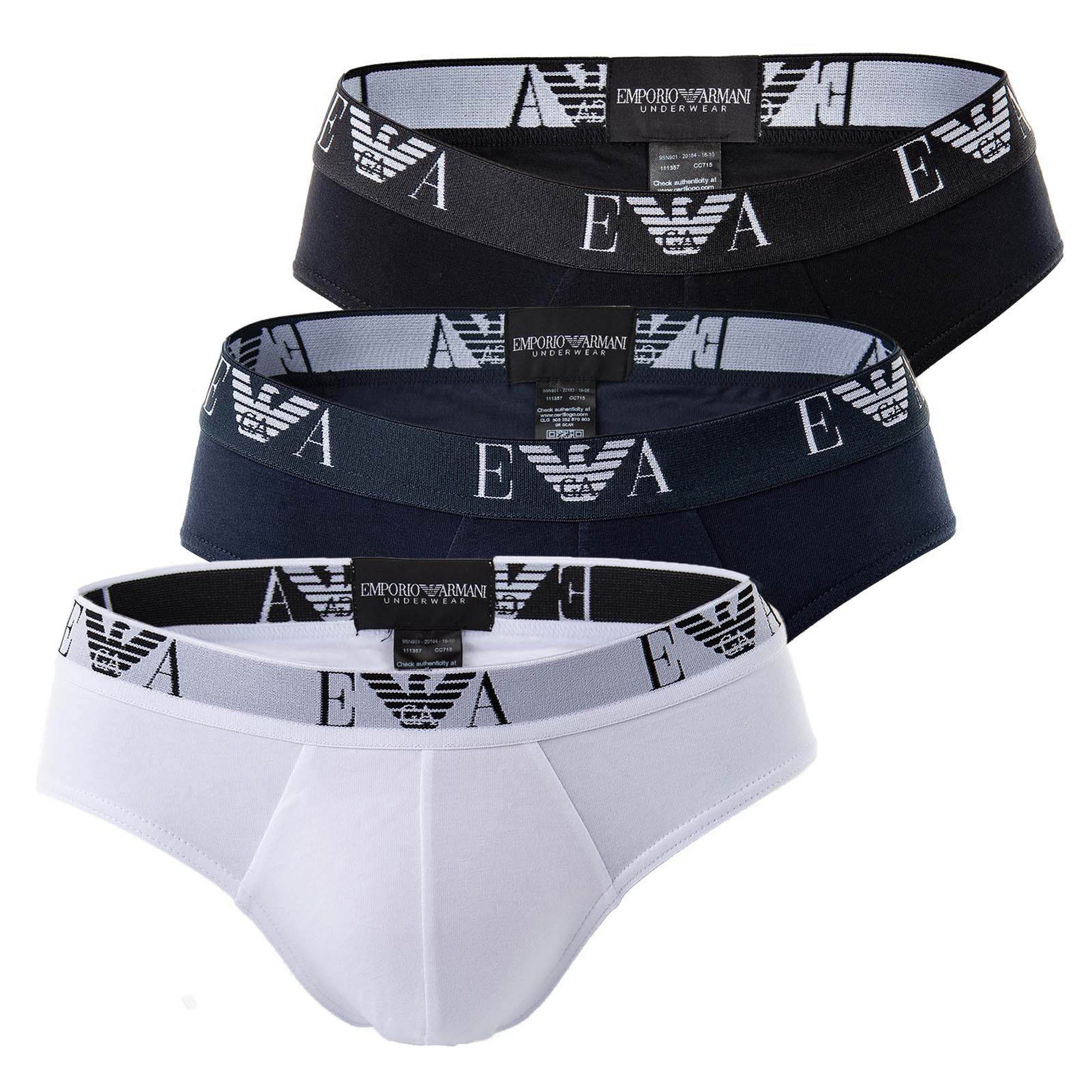 Slip Herren Slip 3er Pack Baumwolle
