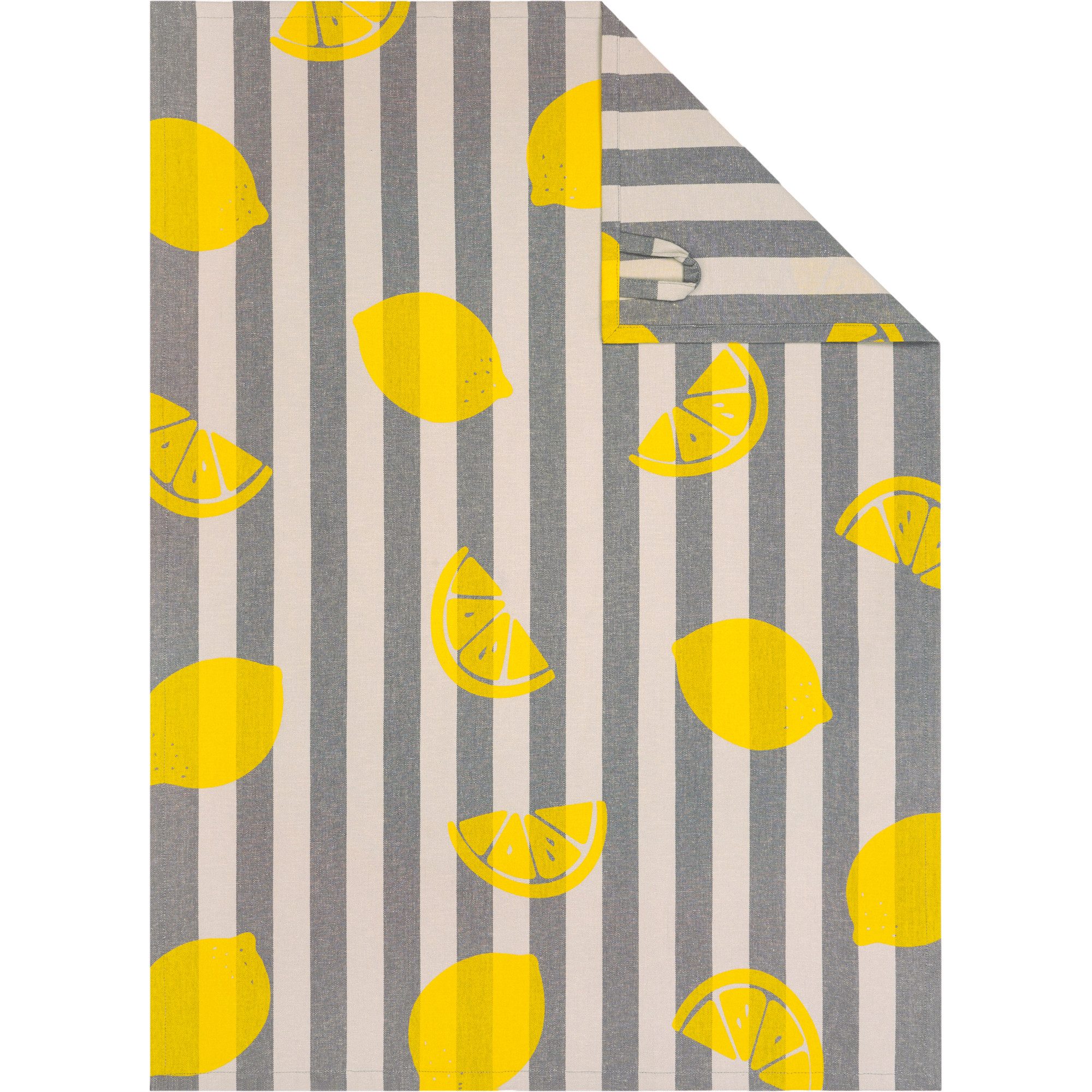 Cawö Home Geschirrtuch Prints & Stripes Zitronen 541, (1-tlg)