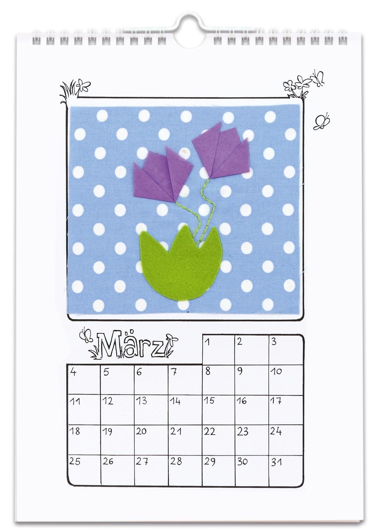 Betzold Kalender zum Selbstbasteln Bastel-Kalender Kinder - Kreativ