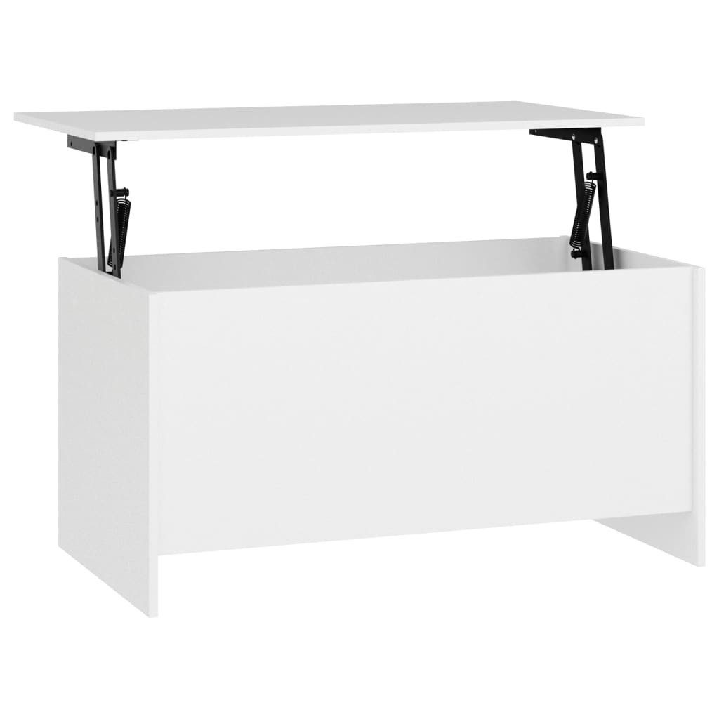 vidaXL Couchtisch Couchtisch Weiß 102x55,5x52,5 cm Holzwerkstoff (1-St)