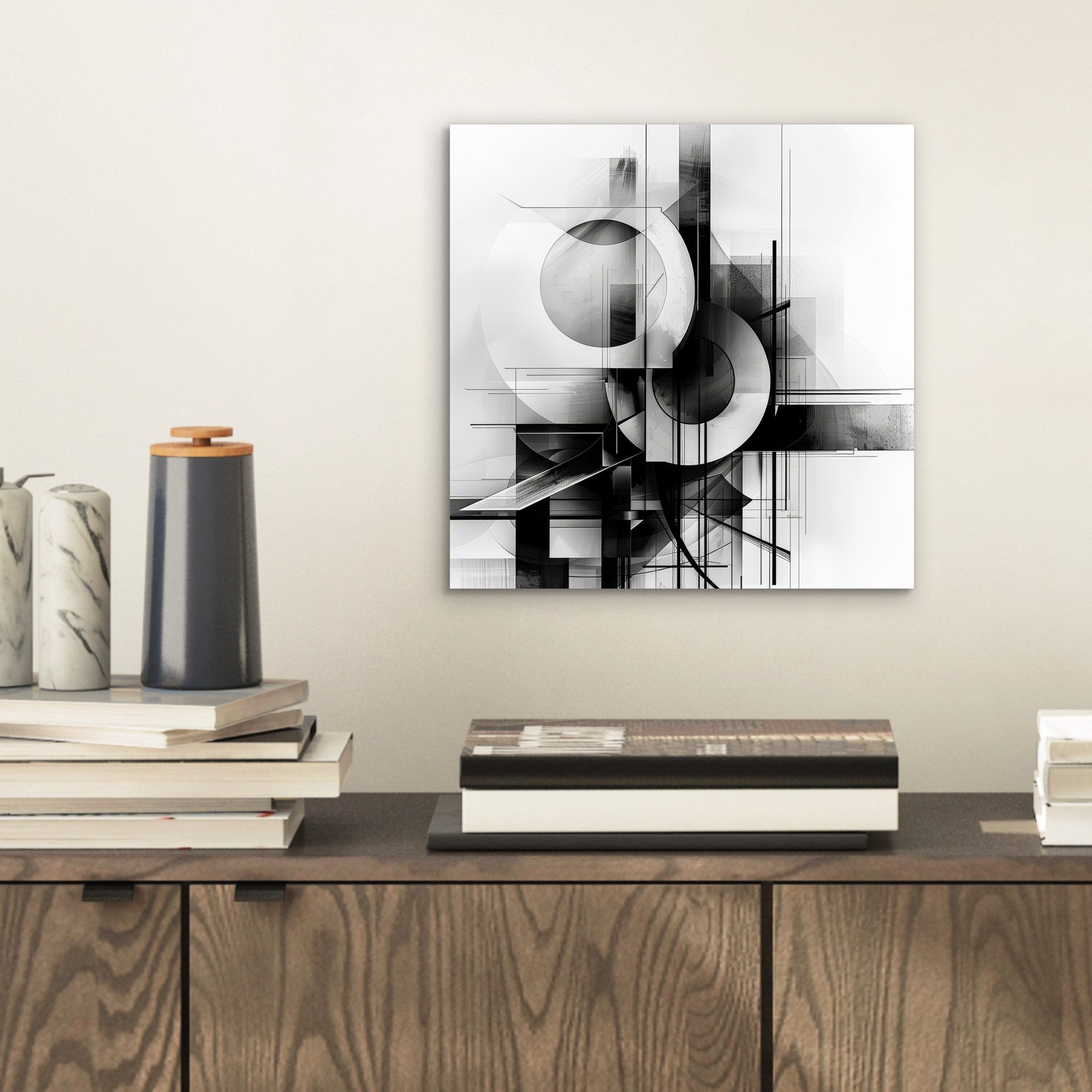 MuchoWow Metallbild Abstrakt - Kunst - günstig online kaufen