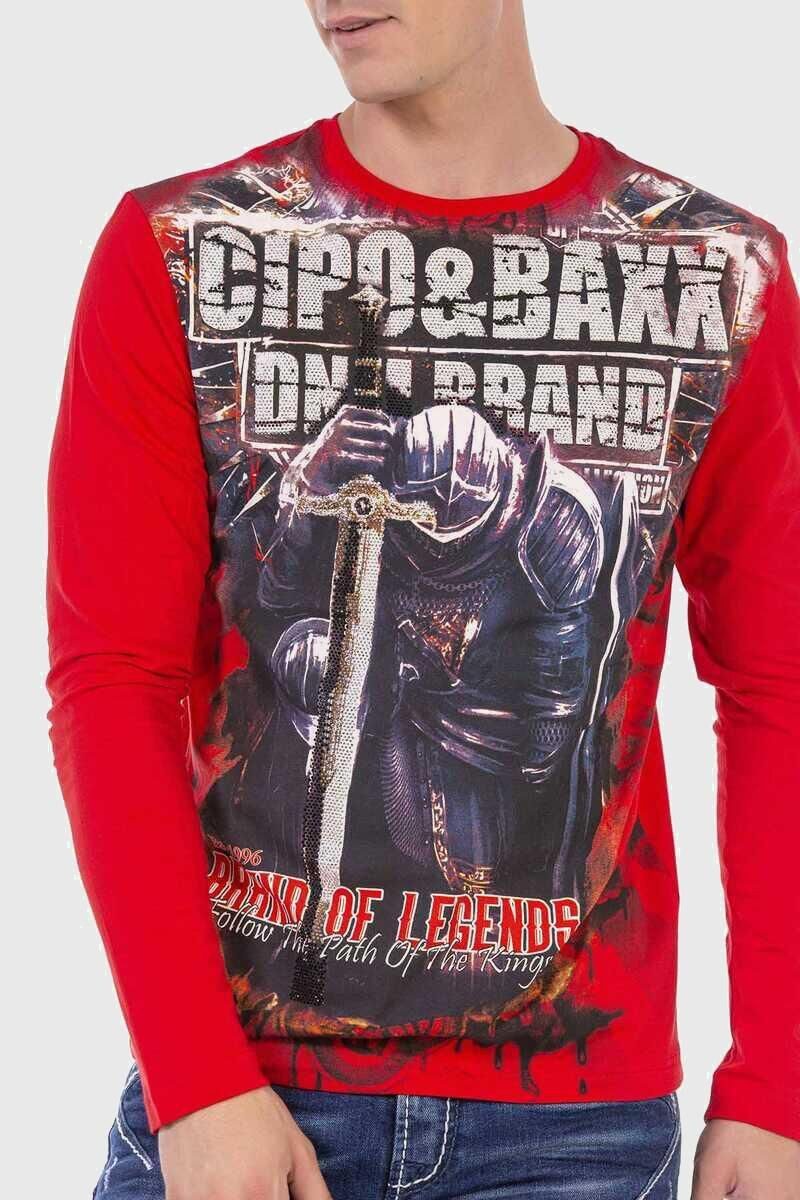 Cipo & Baxx T-Shirt Sweatshirts mit coolem Print