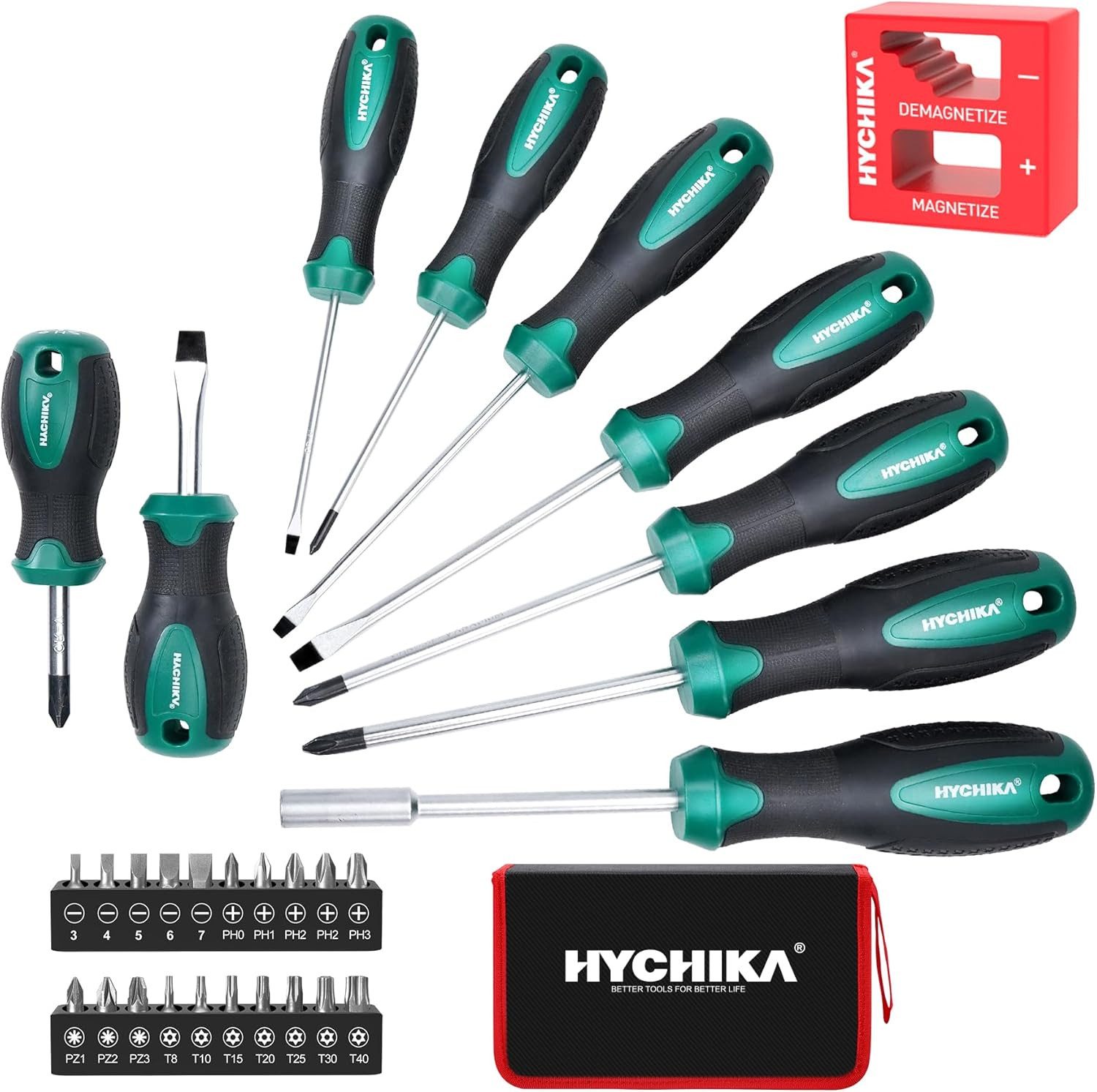 HYCHIKA Schraubendreher HYCHIKA Screwdriver Set, 30 Pieces, (1 St)