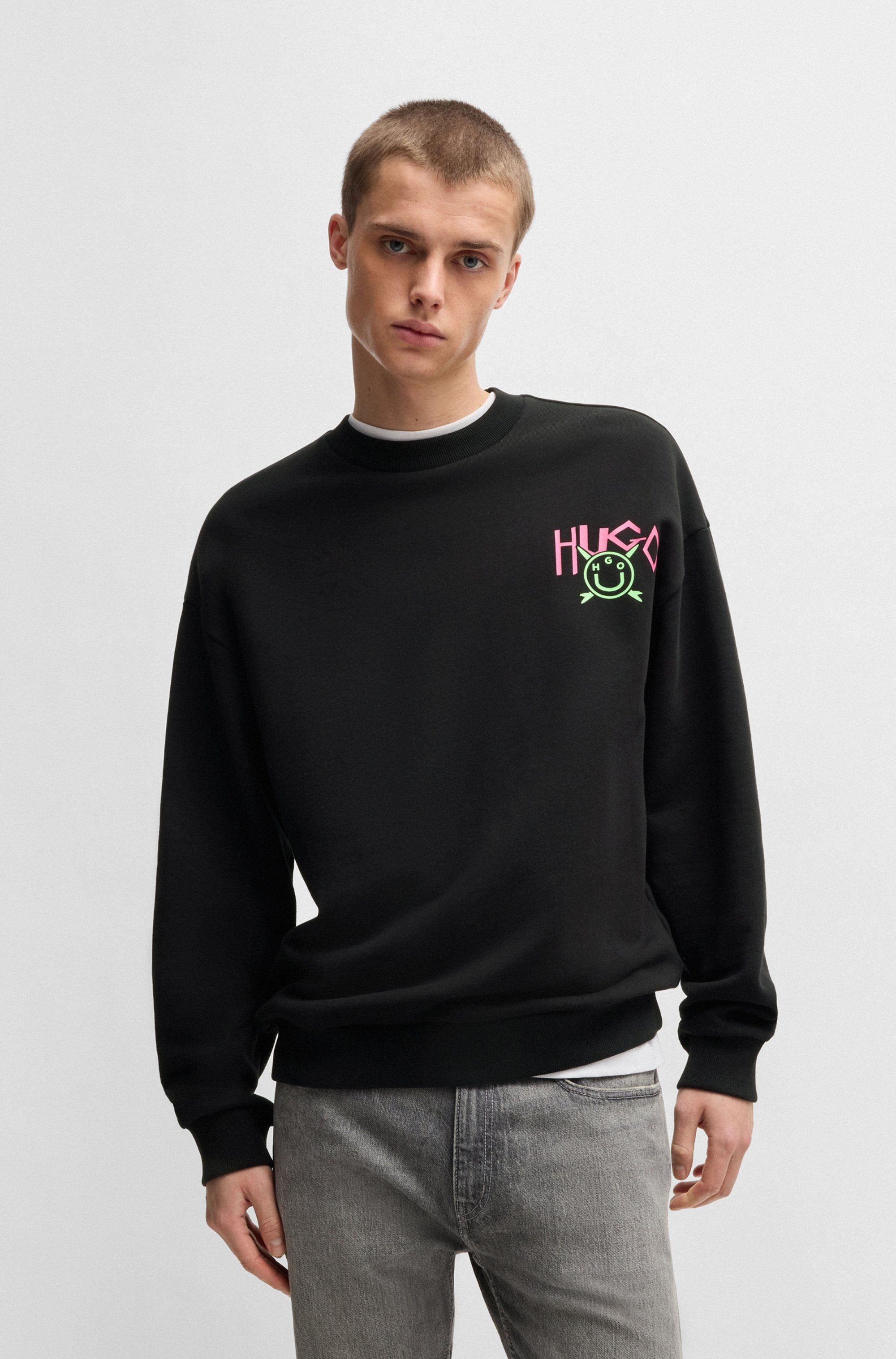 HUGO Blue Sweatshirt Nigotil Unisex, mit günstig online kaufen