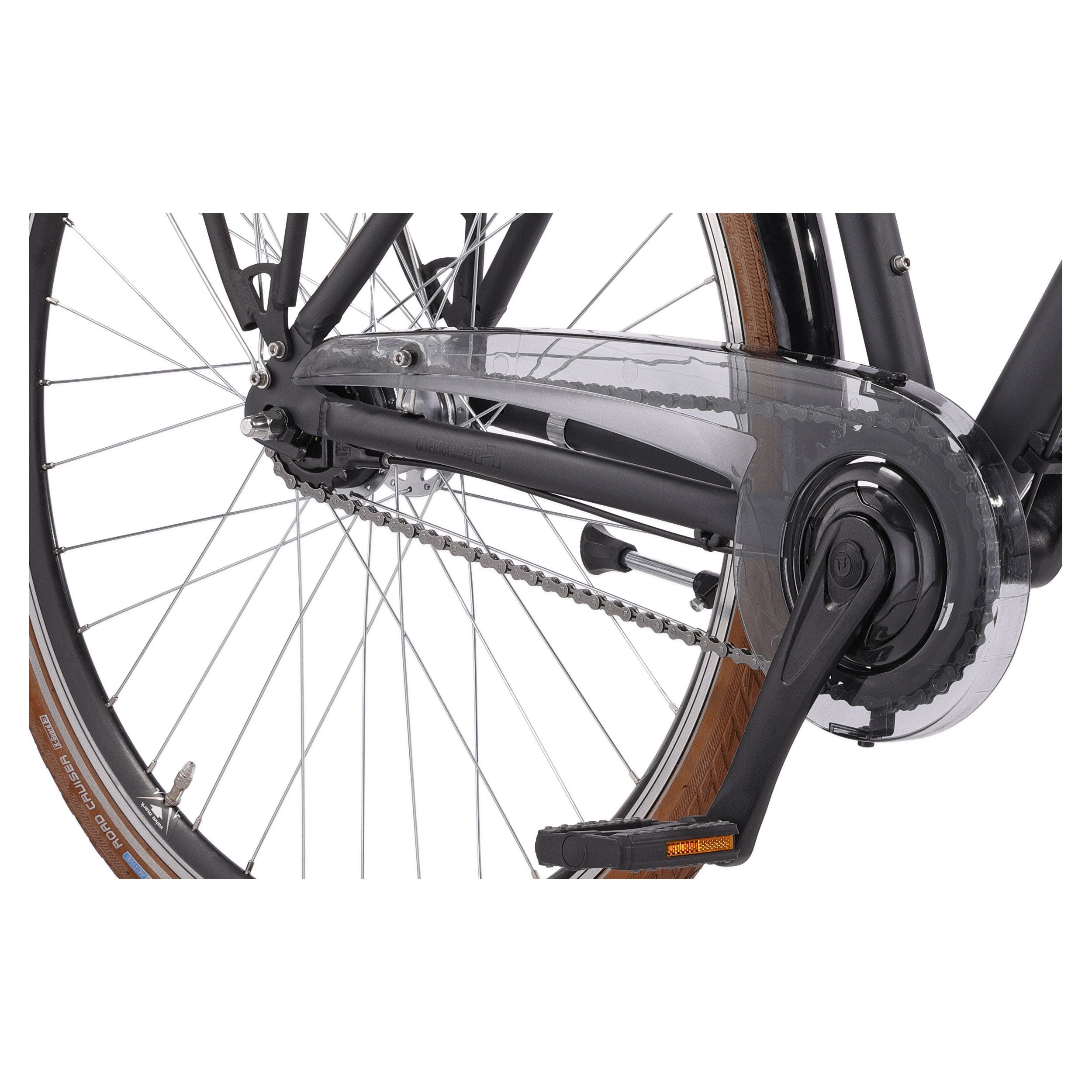 Airtracks Cityrad 28 Zoll Herren City Fahrrad CITERRA SL3 Trekking Bike, 7 Gang Shimano NEXUS Schaltwerk, Nabenschaltung, (Shimano Nexus 7), Schwarz - Rahmenhöhen 48cm, 52cm, 56cm und 60cm - Modell 2026
