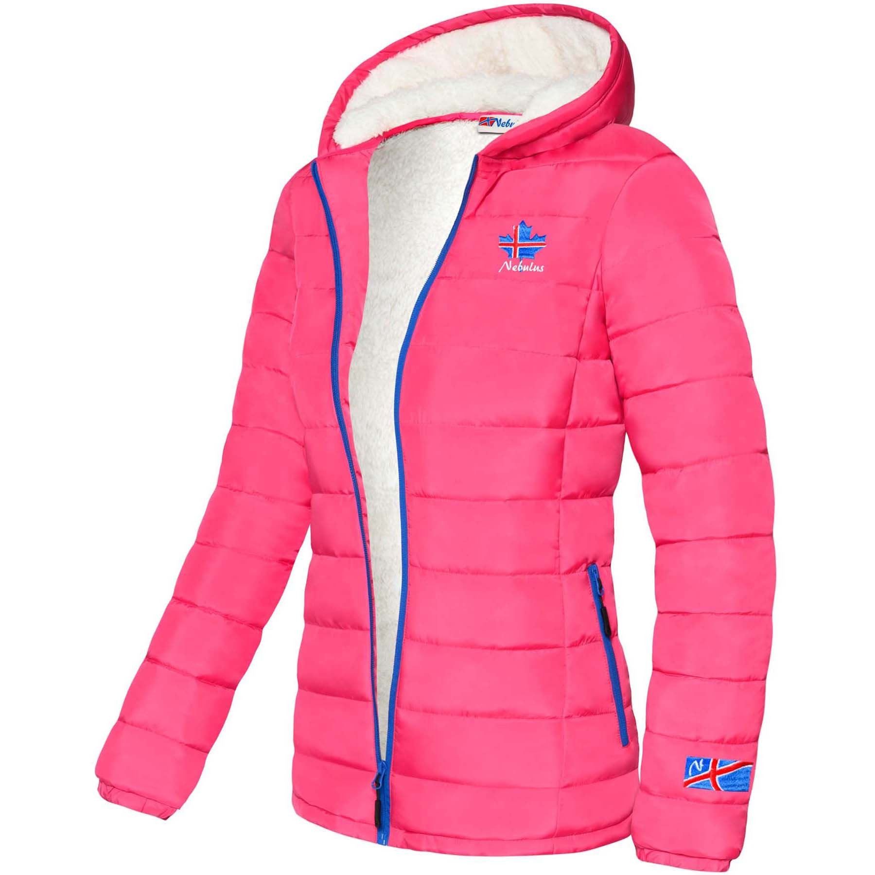 Nebulus Winterjacke GLOWFUR, P4840 - Damen, pink, L/40 günstig online kaufen