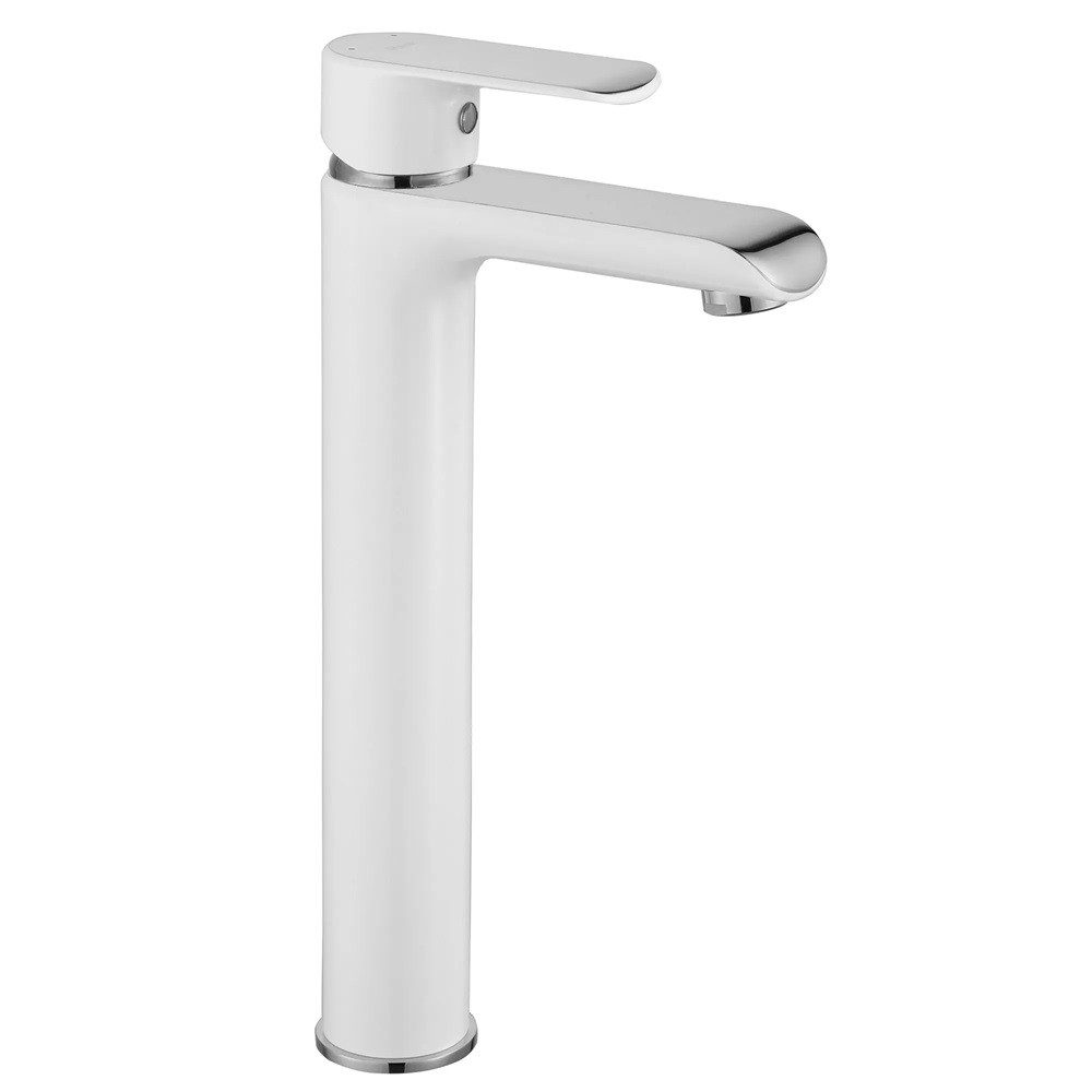 wohnwerk.idee Badarmatur Waschbeckenarmatur Wasserhahn Gold Weiß günstig online kaufen