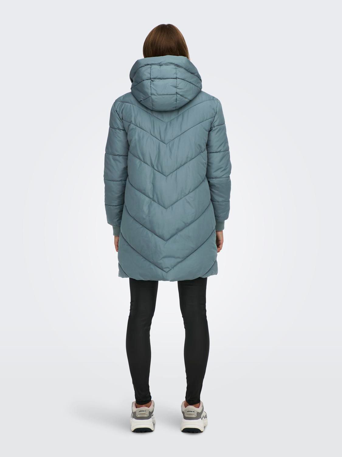 JDY Steppmantel JDYSKYLAR LIFE HOOD JACKET OTW NOOS