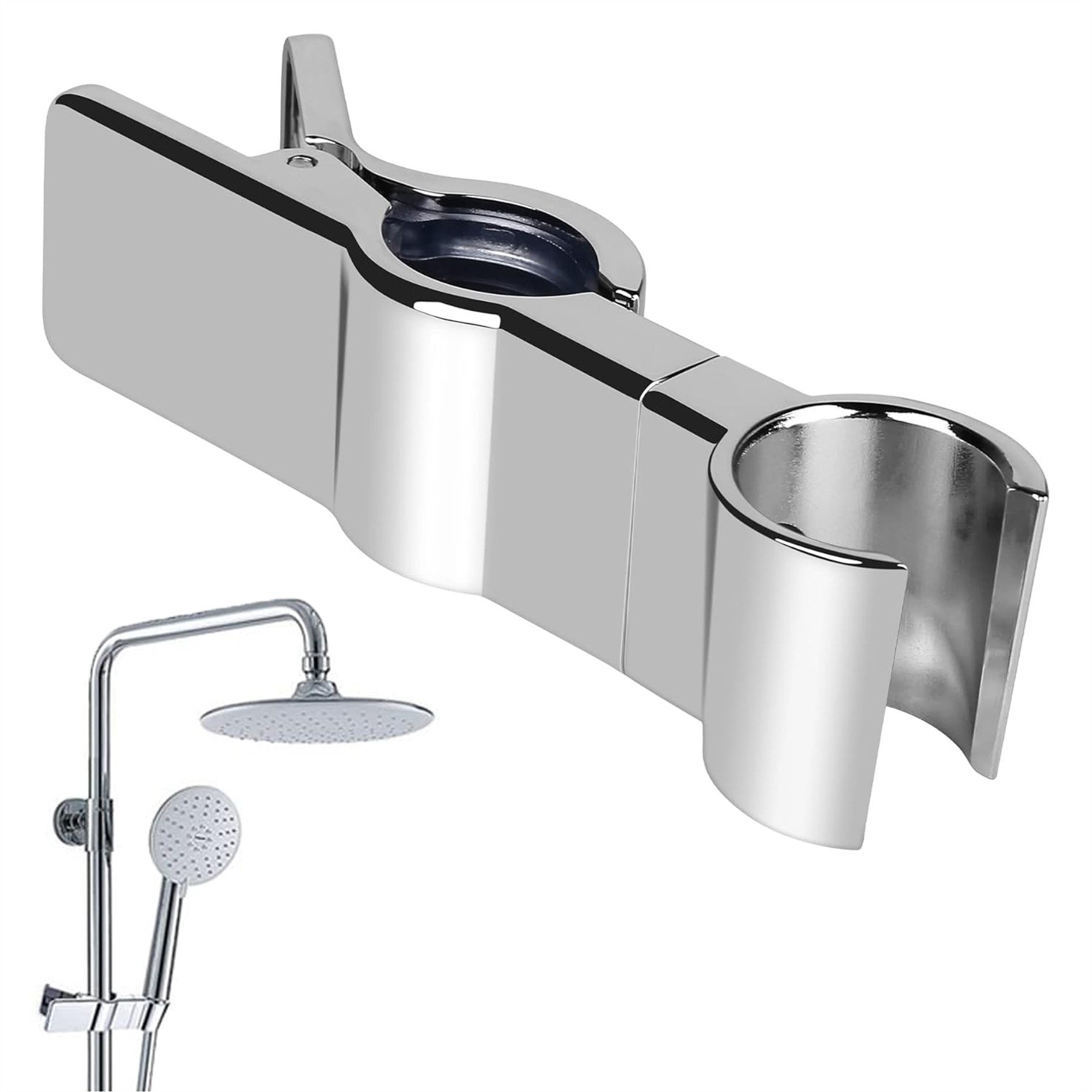 Mutig Handbrause Handbrause Halterung 18-38 mm Verstellbarer Ø, Duschbrause günstig online kaufen