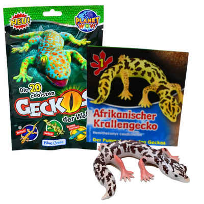 Blue Ocean Sammelfigur Blue Ocean Geckos Sammelfiguren 2023 - Planet Wow - Figur 1. Afrikanis (Set), Geckos - Figur 1. Afrikanischer Krallengecko