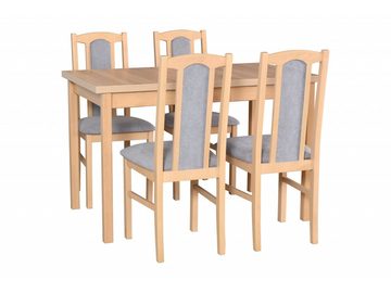 MOEBLO Stuhl BESO 07 (Polsterstühle, Holzstühle, Esszimmerstühle, Massivholz), (BxHxT): 43x96x40cm