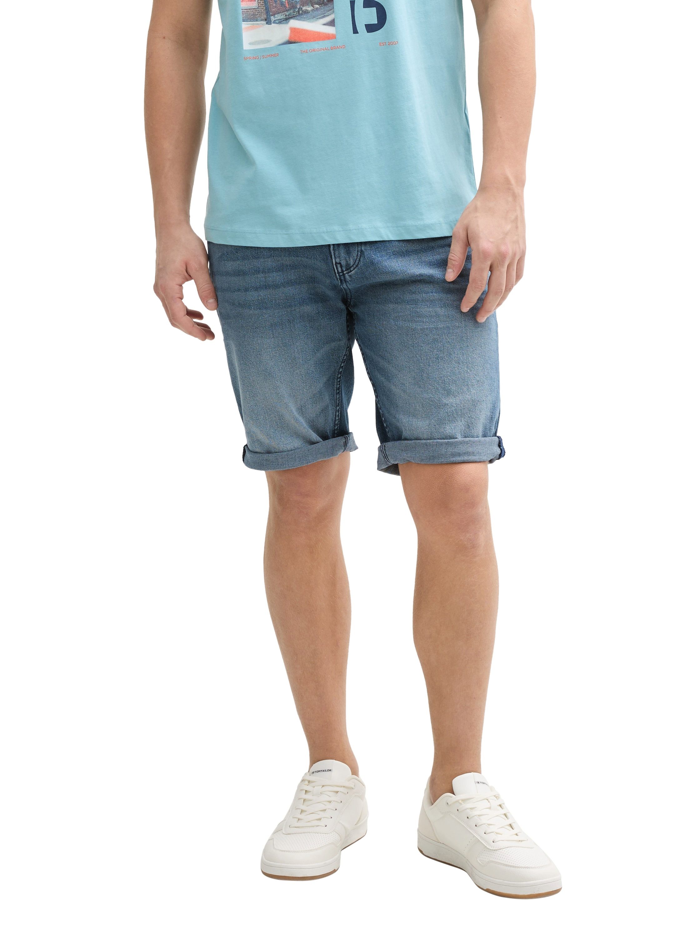 TOM TAILOR Denim Jeansshorts PIERS im Five-Pocket Style günstig online kaufen