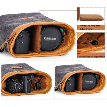 Dekorative Kameratasche Tragbare Kameratasche, wasserdicht, großes Fassungsvermögen (1-tlg)