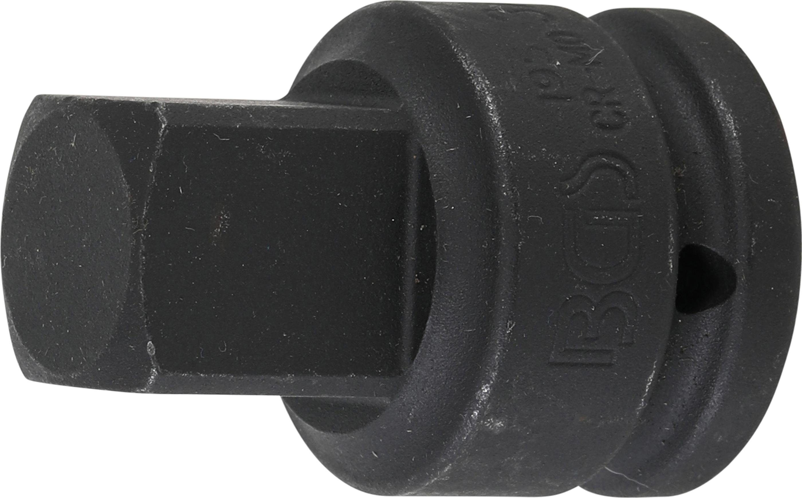 (3/4) mm technic Innenvierkant Außenvierkant - Ratschenringschlüssel mm BGS Kraft-Steckschlüssel-Adapter, 25 (1) 20