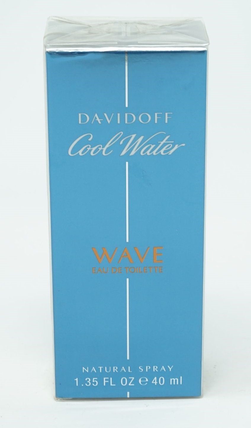 Davidoff de Toilette Eau Wave 40ml Spray Cool Water DAVIDOFF Eau de Toilette