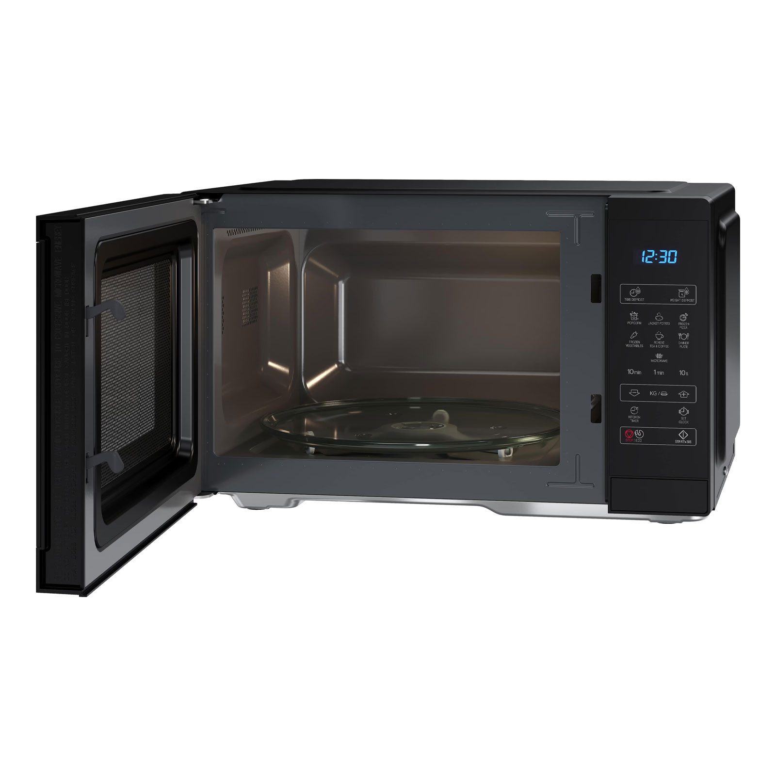 Sharp Mikrowelle YC-MS252AE-B, 11 Leistungsstufen, Auftaufunktion