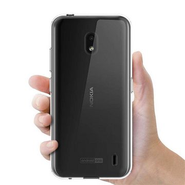 CoolGadget Handyhülle Transparent Ultra Slim Case für Nokia 2.2 5,71 Zoll, Silikon Hülle Dünne Schutzhülle für Nokia 2.2 Hülle