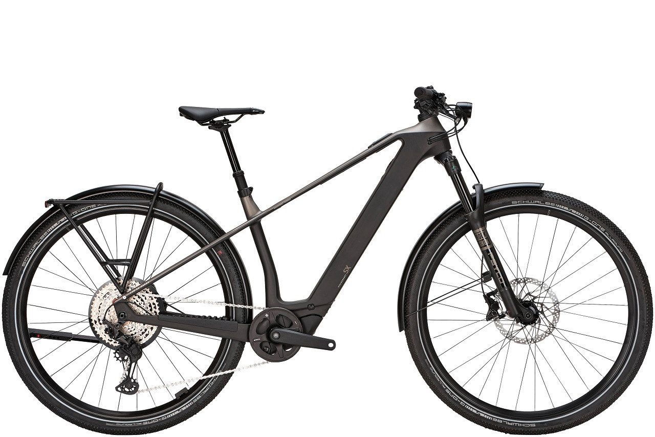 Bulls E-Bike Bulls Sonic SX Dakar 400 Wh grau 2026, 12 Gang Shimano Deore XT RD-M8100 shadow+, Kettenschaltung, Bosch Performance Line SX smart System, 400 Wh