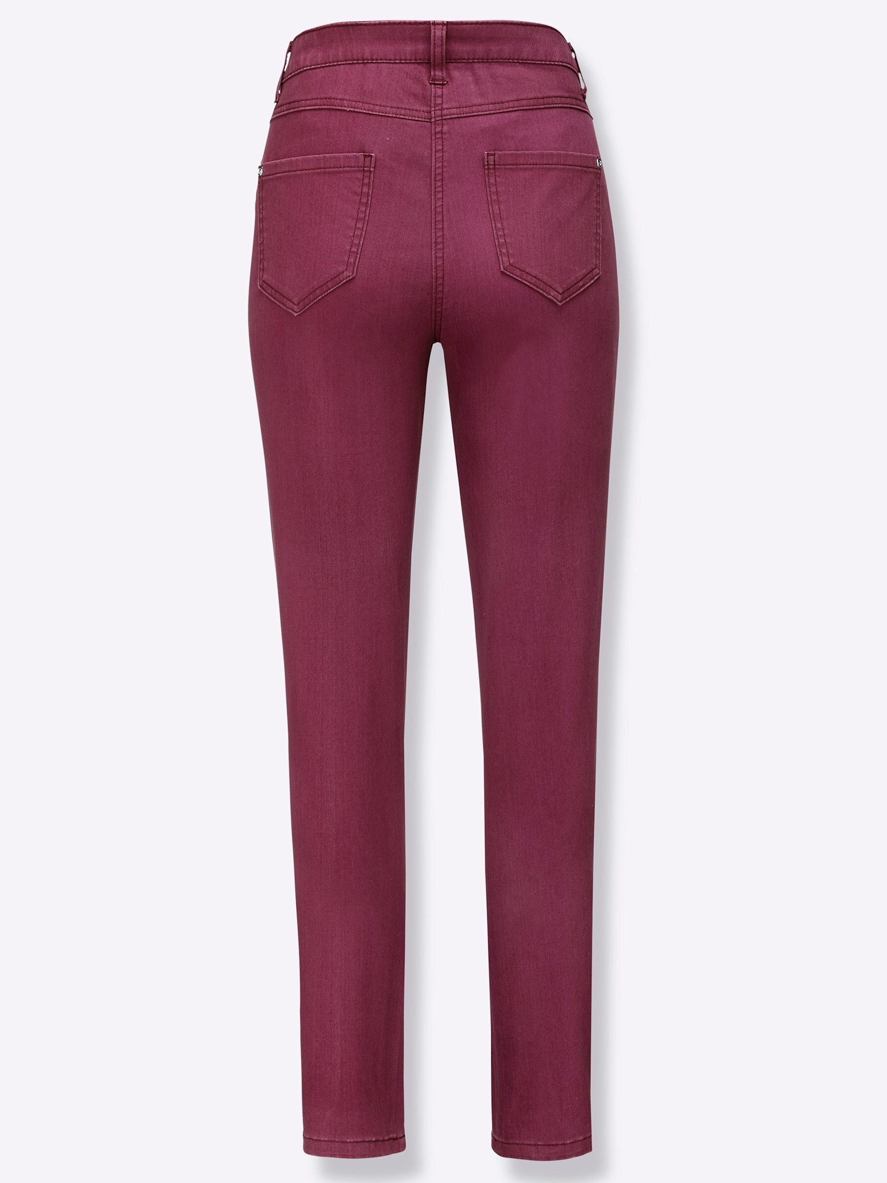 Witt Bequeme Jeans Twill-Jeans leicht vertieft – Bild 5 von 5
