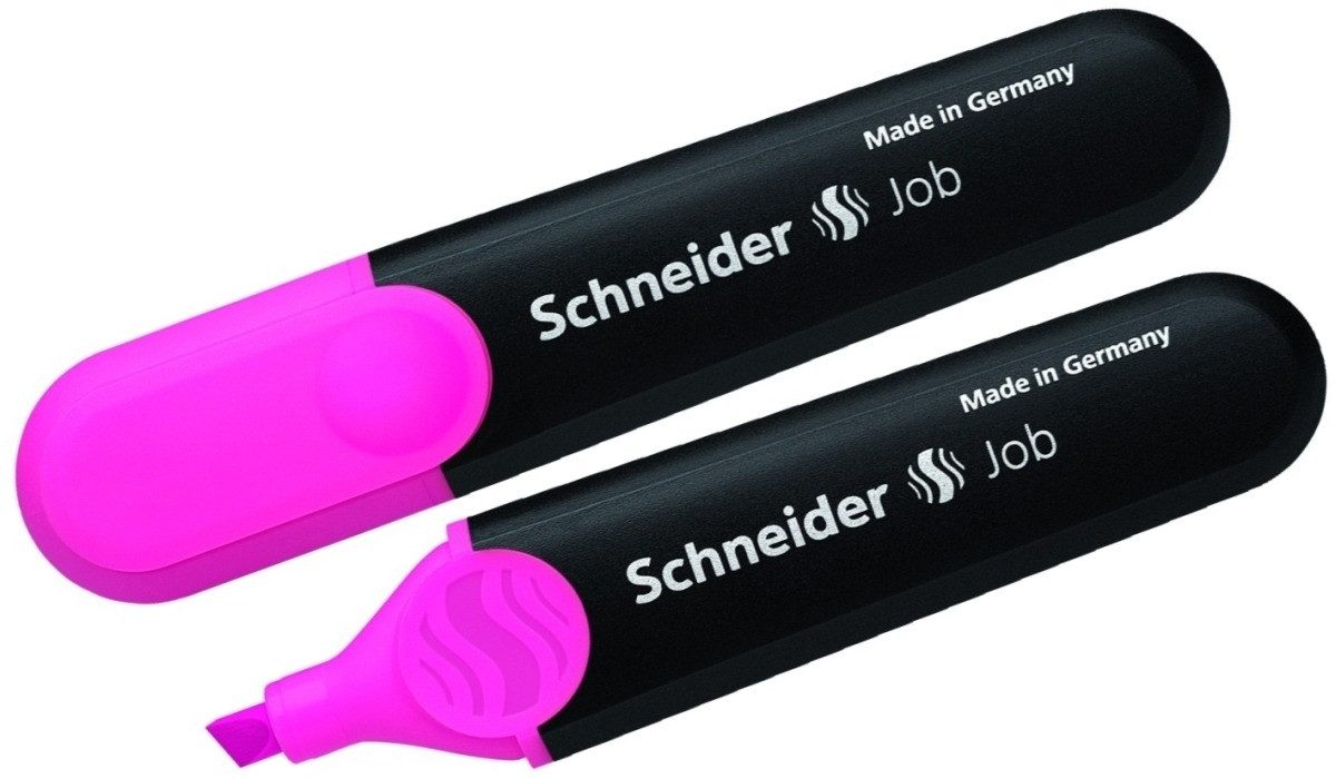 SCHNEIDER Marker Textmarker Job 150 rosa (10 Stück)