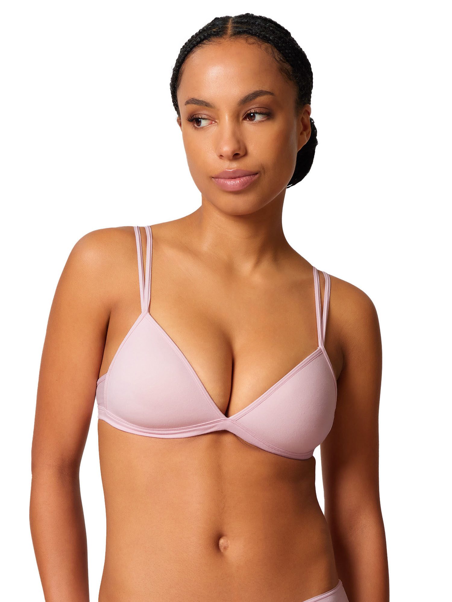 Schalen-BH Triangel BH mit Schale SKINY ADVANTAGE Cotton Stre