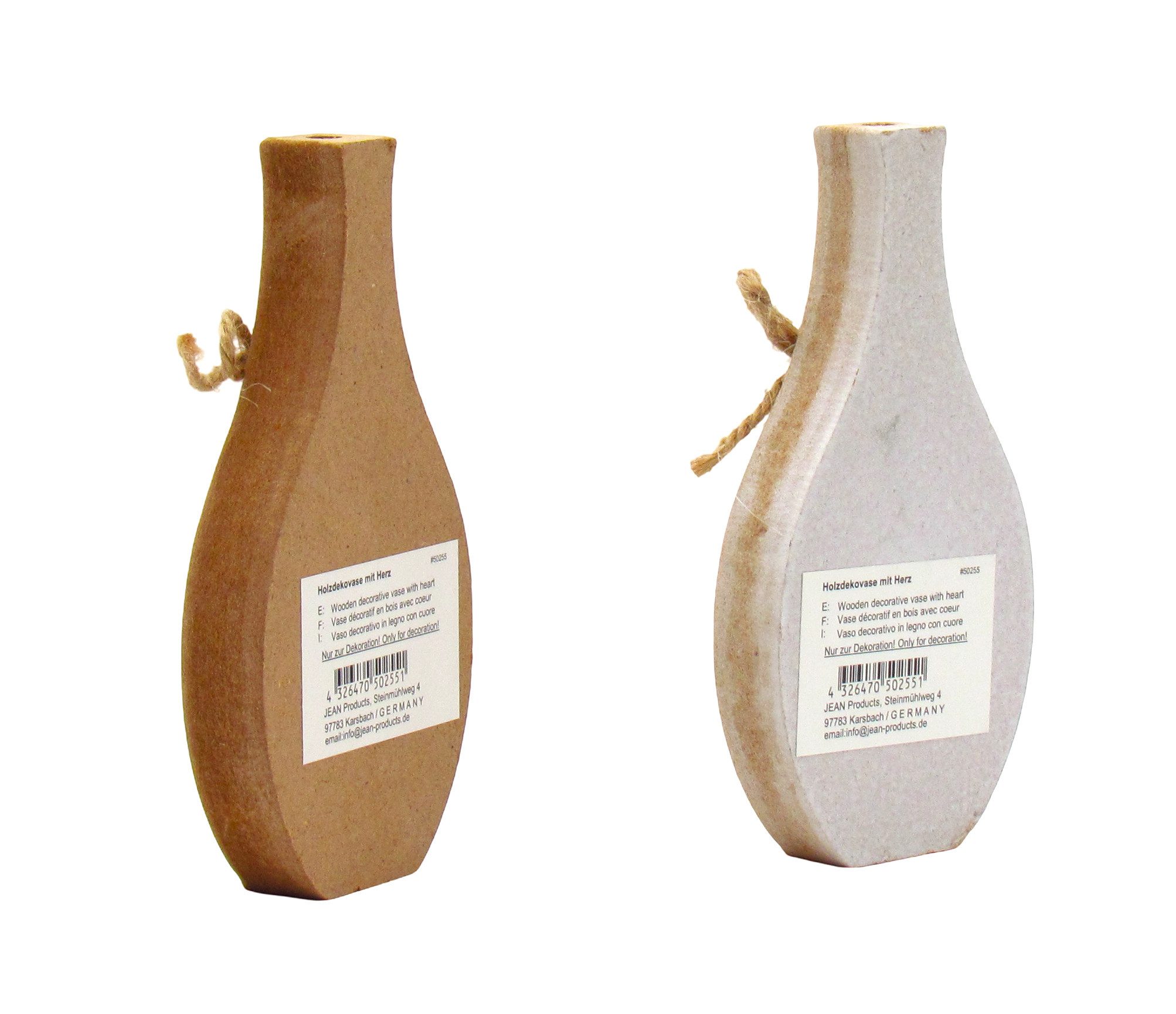 steinwohn Osterfigur Holz Osterdeko Figuren 2er Set – Frühlingsdeko aus Holz, drei verschiedenen Varianten